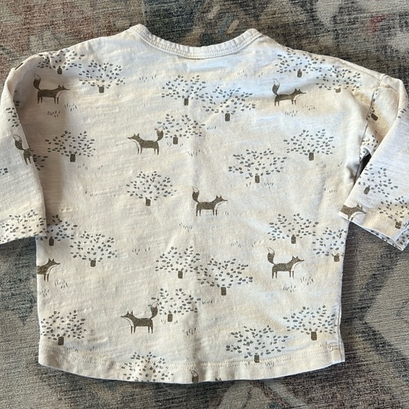 Rylee + Cru Fox long sleeve tee 3-6 - Picture 4 of 4